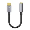 АДАПТЕР AUX BASEUS TYPE-C MALE TO 3.5MM FEMALE ADAPTER L54 DEEP, СІРИЙ CATL54-0G