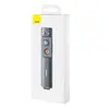 ЛАЗЕРНА УКАЗКА BASEUS ПОМАРАНЧЕВИЙ DOT WIRELESS PRESENTER (RED LASER), СІРИЙ ACFYB-0G