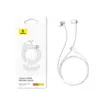 НАВУШНИКИ BASEUS ENCOK CZ11 TYPE-C WIRED EARPHONES, БІЛИЙ A00164300213-Z1
