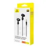 НАВУШНИКИ BASEUS ENCOK HZ20 3.5MM WIRED EARPHONES, ЧОРНИЙ A00171500113-00