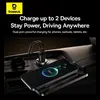 АВТОМОБІЛЬНИЙ ЗАРЯДНИЙ ПРИСТРІЙ BASEUS TINY STAR MINI CAR CHARGER 2C 30W, C00035001121-03, ЧОРНИЙ