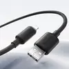 КАБЕЛЬ BASEUS FOAMED SILICONE USB-A TO LIGHTNING 2.4A 1M, ЧОРНИЙ E0426900