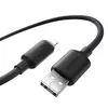КАБЕЛЬ BASEUS FOAMED SILICONE USB-A TO LIGHTNING 2.4A 1M, ЧОРНИЙ E0426900