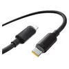 КАБЕЛЬ PD BASEUS FOAMED SILICONE TYPE-C TO LIGHTNING 20W 1M, ЧОРНИЙ E0426A00