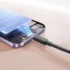 КАБЕЛЬ BASEUS FOAMED SILICONE USB-A TO TYPE-C 100W 1M, ЧОРНИЙ E0426800