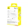 КАБЕЛЬ PD BASEUS FOAMED SILICONE PRO MAGNETIC TIPE-C TO TYPE-C 100W 1M, БІЛИЙ E0426D01