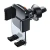 АВТОТРИМАЧ BASEUS EASY CONTROL CLAMP CAR MOUNT HOLDER (AIR OUTLET VERSION), ЧОРНИЙ SUYK000101