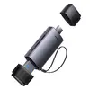 КАРТРИДЕР BASEUS LITE SERIES USB-A & TYPE-C TO SD, TF CARD READER, СІРИЙ WKQX060113