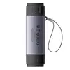 КАРТРИДЕР BASEUS LITE SERIES USB-A & TYPE-C TO SD, TF CARD READER, СІРИЙ WKQX060113
