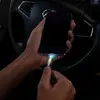 КАБЕЛЬ BASEUS GLIMMER SERIES FAST CHARGING DATA CABLE USB-A TO LIGHTNING 2.4A 1M, ЧОРНИЙ CADH000201