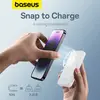 ЗОВНІШНІЙ АКУМУЛЯТОР POWER BANK BASEUS MAGNETIC MINI WIRELESS FAST CHARGE 5 000MAH 20W, БІЛИЙ P10022107223-00