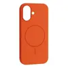 MR4_146176 Чохол silicone case with magsafe для iphone 17 помаранчевий 