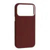 MR4_145889 Чохол flower liquid silicone case magsafe для iphone 17 pro deep cherry червоний 