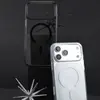 ЧОХОЛ CRYSTAL FRAME MAGSAFE ДЛЯ IPHONE 17 PRO MAX, ЧОРНИЙ