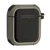 ЧОХОЛ ДЛЯ AIRPODS 1, 2 BODYGUARD CASE, ЧОРНИЙ ЗЕЛЕНИЙ