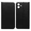 ЧЕХОЛ-КНИЖКА CARBONE ДЛЯ SAMSUNG A07 (A075), ЧОРНИЙ