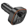 АВТОМОБІЛЬНИЙ ЗАРЯДНИЙ ПРИСТРІЙ МОДУЛЯТОР BOROFONE BC59 HEROIC (USB-A, TYPE-C) 5V, 3A, ЧОРНИЙ