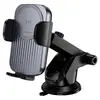 АВТОТРИМАЧ BOROFONE BH222 LEADING PUSH-TYPE WIRELESS FAST CHARGING CAR HOLDER (CENTER CONSOLE), ЧОРНИЙ