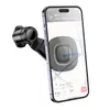 АВТОТРИМАЧ HOCO H74 CROWN RING MAGNETIC CAR HOLDER (AIR OUTLET), ЧОРНИЙ METAL, СІРИЙ