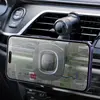 АВТОТРИМАЧ HOCO H74 CROWN RING MAGNETIC CAR HOLDER (AIR OUTLET), ЧОРНИЙ METAL, СІРИЙ