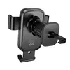 АВТОТРИМАЧ HOCO H80 VISTA GRAVITY CAR HOLDER (AIR OUTLET), ЧОРНИЙ METAL, СІРИЙ