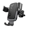 АВТОТРИМАЧ HOCO H80 VISTA GRAVITY CAR HOLDER (AIR OUTLET), ЧОРНИЙ METAL, СІРИЙ