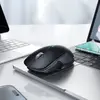 КОМПЮТЕРНА МИШКА HOCO GM40 DIXON RGB DUAL-MODE WIRELESS MOUSE (RECHARGEABLE VERSION) DARK NIGHT, ЧОРНИЙ