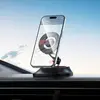 АВТОТРИМАЧ HOCO H90 TOWER FOLDING RING MAGNETIC CAR HOLDER (DASHBOARD), ЧОРНИЙ AND ЧЕРВОНИЙ