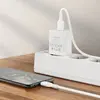 МЕРЕЖЕВИЙ ЗАРЯДНИЙ ПРИСТРІЙ BOROFONE BA74A ASPIRER 1USB, 2.1A + CABLE MICRO БIЛИЙ