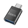 ПЕРЕХІДНИК HOCO UA17 TYPE-C MALE TO USB FEMALE USB3.0 ADAPTER, ЧОРНИЙ