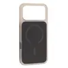MR4_146332 Чохол clear color case magsafe (pс+tpu) для iphone 17 pro max синій 