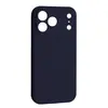 ЧОХОЛ SILICONE CASE CAMERA PROTECTIVE ДЛЯ IPHONE 17 PRO (8) MIDNIGHT СИНІЙ