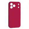 MR4_146590 Чохол silicone case camera protective для iphone 17 pro max (36) rose червоний 