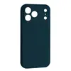 ЧОХОЛ SILICONE CASE CAMERA PROTECTIVE ДЛЯ IPHONE 17 PRO MAX (74) ABYSS СИНІЙ