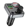 АВТОМОБІЛЬНИЙ ЗАРЯДНИЙ ПРИСТРІЙ + FM МОДУЛЯТОР HOCO E86 ALEGRIA, 2XUSB-A, 1XTYPE-C, 48W DUAL PORT PD30W, QC3.0, ЧОРНИЙ
