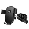 ТРИМАЧ ВЕЛО-МОТО HOCO H85 KNIGHT MOTORCYCLE BICYCLE UNIVERSAL HOLDER, ЧОРНИЙ