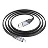 КАБЕЛЬ HOCO U119 MACHINE CHARGING DATA CABLE LIGHTNING 1.2M, ЧОРНИЙ