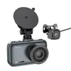 ВІДЕОРЕЄСТРАТОР HOCO DV6 DRIVING RECORDER WITH 3 DISPLAY (WITH REAR CAMERA), ЧОРНИЙ