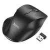 КОМПЮТЕРНА МИШКА HOCO GM24 MYSTIC 6-BUTTON 2-MODE WS MOUSE, ЧОРНИЙ