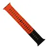 MR4_146848 Ремінець mountain armor магнітний силіконовий для apple watch 42, 44, 45, 46, 49, чорний-orange 