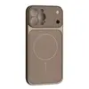 MR4_146777 Чохол new ag glass magsafe case для iphone 13 pro max, сірий 