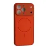 MR4_146786 Чохол new ag glass magsafe case для iphone 14 pro помаранчевий 