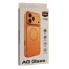 ЧОХОЛ NEW AG GLASS MAGSAFE CASE ДЛЯ IPHONE 16 PRO GOLD