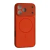 MR4_146828 Чохол new ag glass magsafe case для iphone 17 pro max помаранчевий 