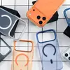 ЧОХОЛ KZDOO MATGUARD MAGSAFE ДЛЯ IPHONE 17 PRO MAX ПОМАРАНЧЕВИЙ