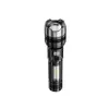 ЛІХТАРИК XO YH20 TELESCOPIC ZOOM ЧЕРВОНИЙ AND СИНІЙ STROBE LIGHT, ЧОРНИЙ