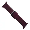 РЕМІНЕЦЬ ДЛЯ APPLE WATCH SILICONE METAL CLAPS 38, 40, 41MM MARSALA