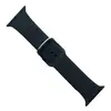 РЕМІНЕЦЬ ДЛЯ APPLE WATCH SILICONE METAL CLAPS 38, 40, 41MM, СІРИЙ