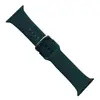 MR4_147175 Ремінець для apple watch silicone metal claps 42, 44, 45, 46, 49mm pine зелений 