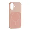 ЧОХОЛ NEW SILICONE CASE MAGSAFE ДЛЯ IPHONE 17, СІРИЙ РОЖЕВИЙ
